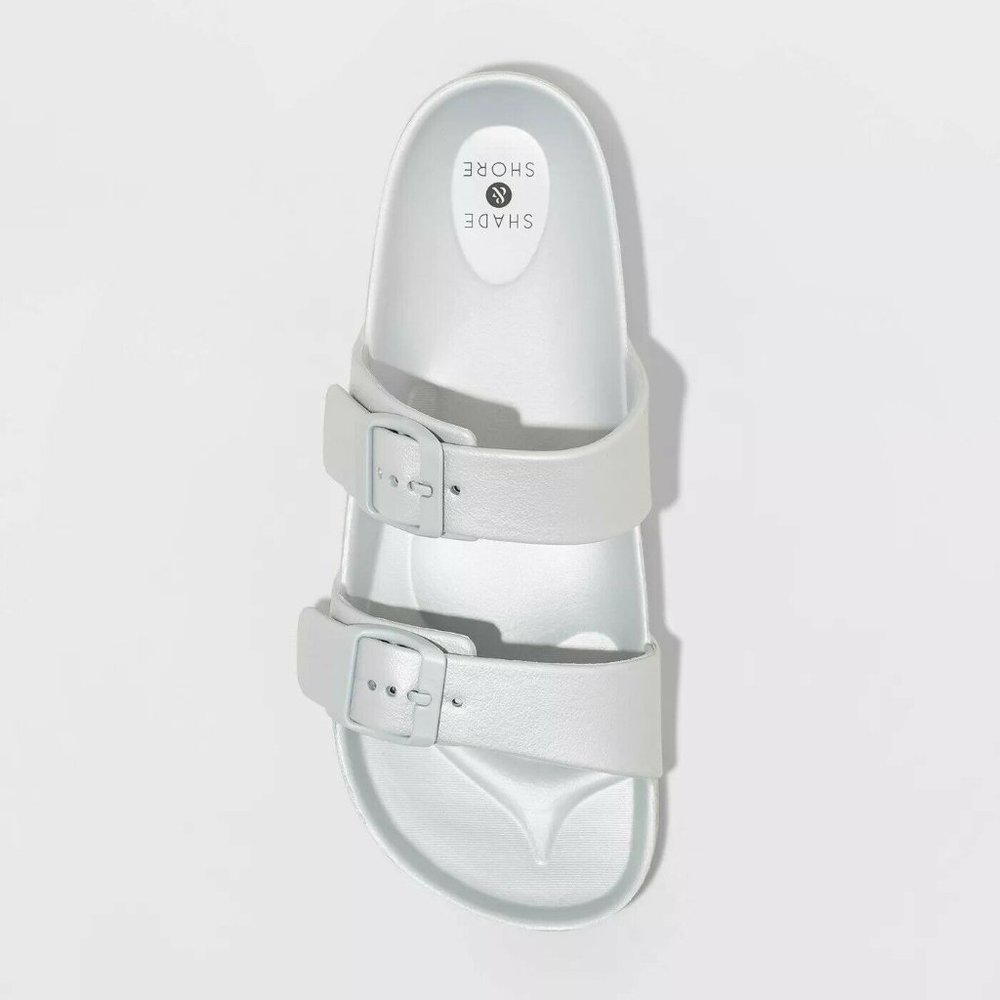 Women's Neida Wide Width EVA Two Band Slide Sandal - Picture 3 of 5